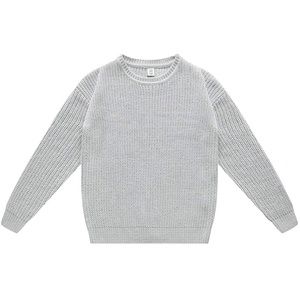 NWT boys grey crew neck sweater